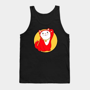 Manekineko Lucky Cat - Love Tank Top